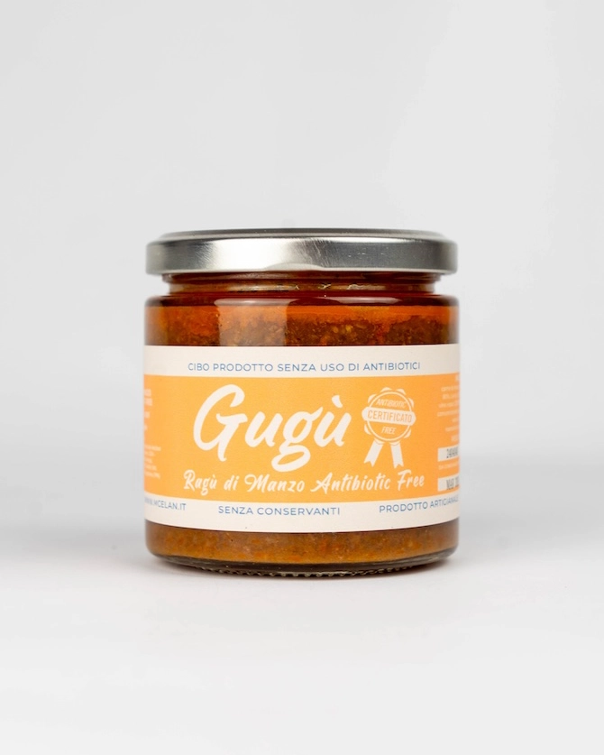Gugù - Ragù di manzo senza residui antibiotici - Mc Elan