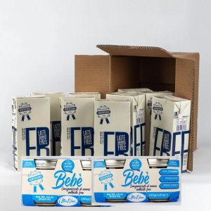 Bebè 2 blister omogeneizzato di manzo + FREE 8 litri di latte UHT intero food antibiotic free