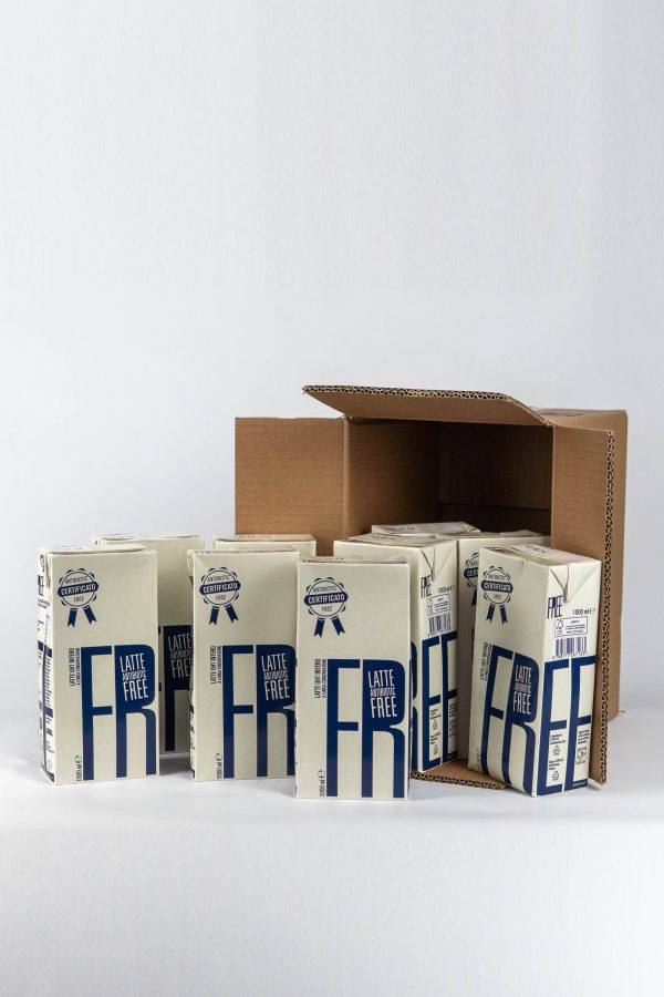 Free 9 litri di latte uht intero Food Antibiotic Free